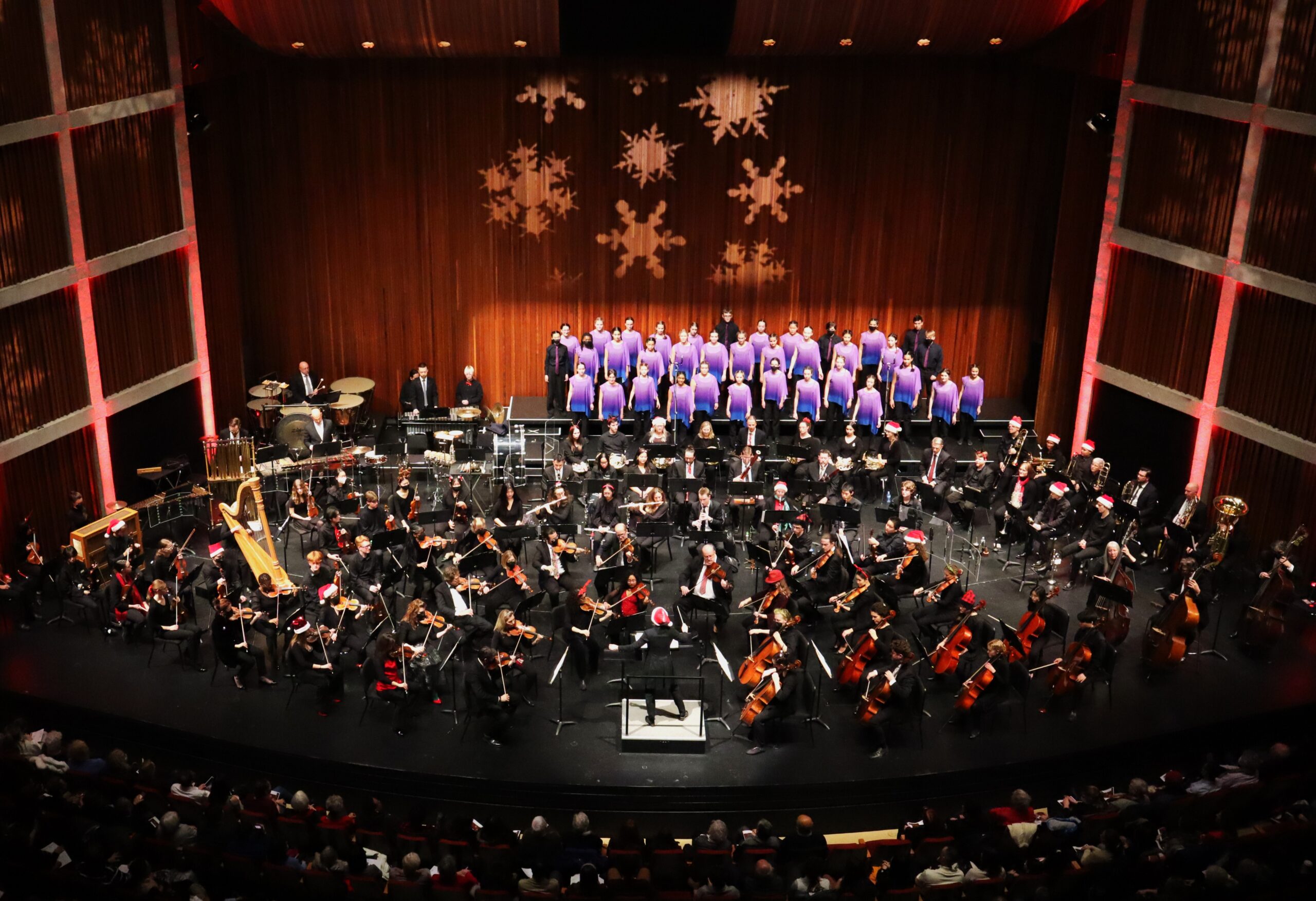 Christmas kids orchestra